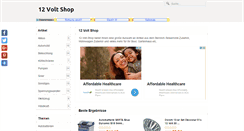 Desktop Screenshot of 12-volt-shop.de